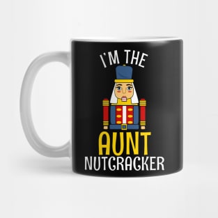 AUNT Nutcracker Matching Family Christmas Mug